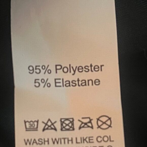 Black Bodycon Minskirt with Mesh Split-Hem Rhinestone Detail - Picture 4 of 5